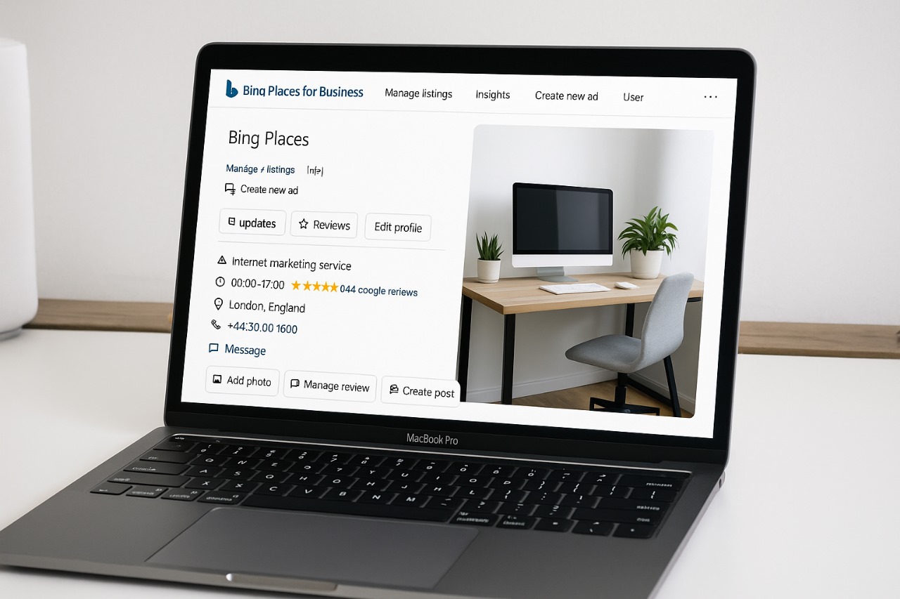 Bing Places for Business Setup UK