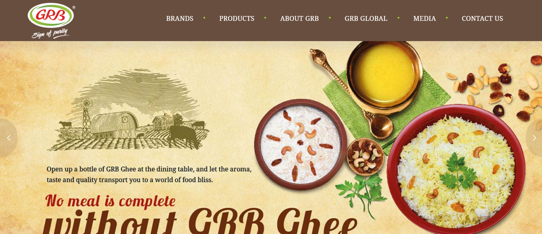GRB Dairy Foods - Product Launch