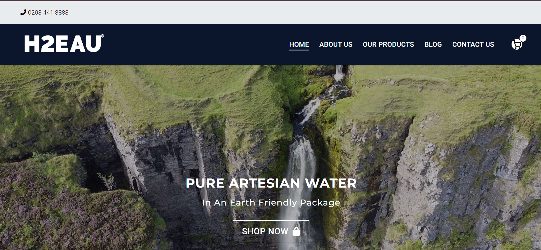H2Eau - Premium Water Branding