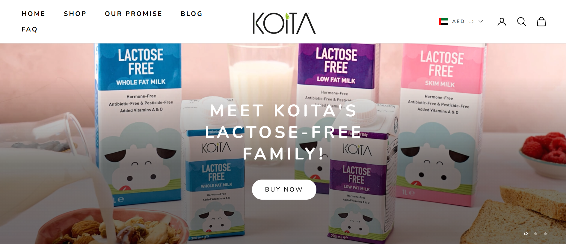 Koita - Organic Milk Packaging